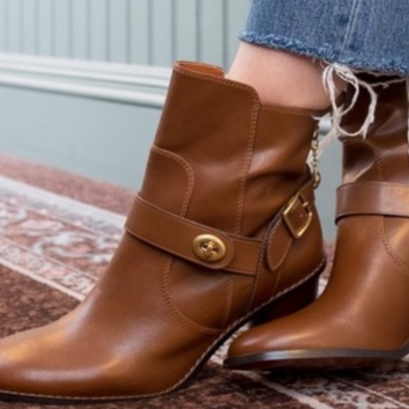 COACH MOTO HEELS - Picture 11 of 12